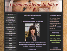 Tablet Screenshot of carmens-kleine-schaetze-roetha.com